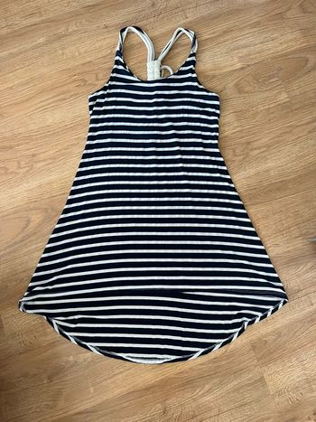 Robe marine asymétrique