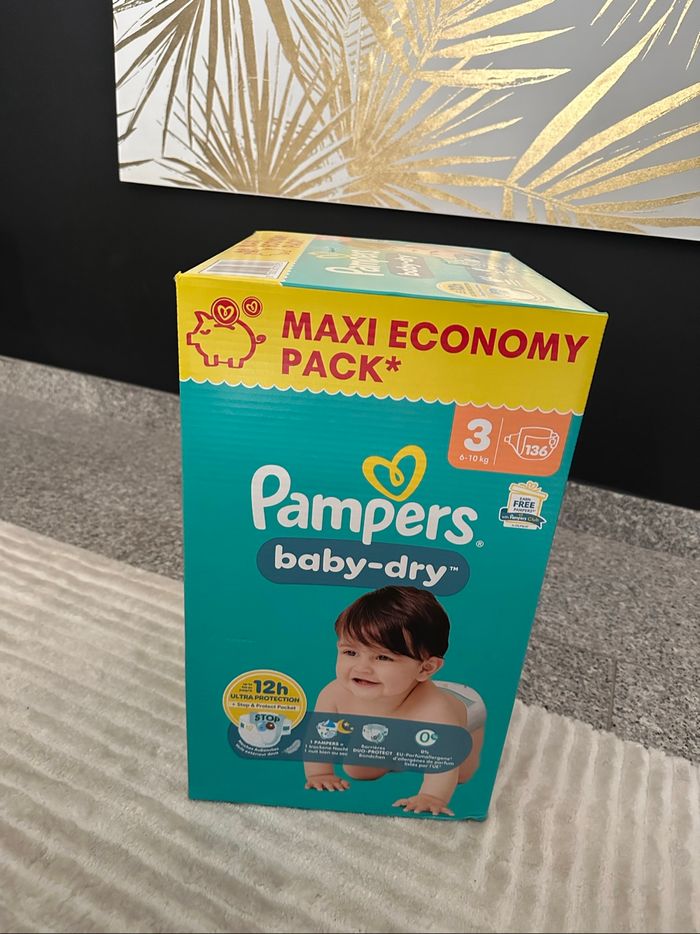 📦Pampers Baby-Dry maxi economy pack 📦 - photo numéro 3