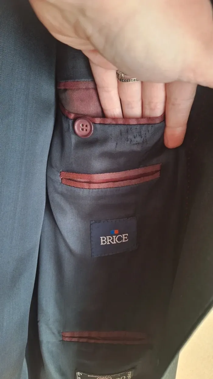 Veste de costume homme couleur noir - photo numéro 4