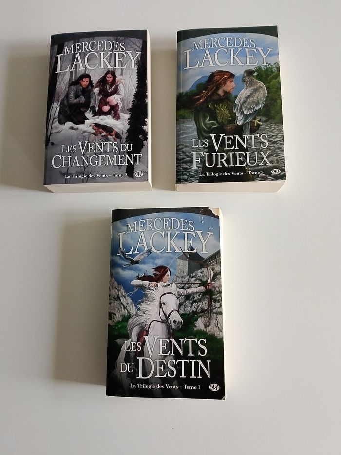 Lot mercedes lackey la trilogie de vents