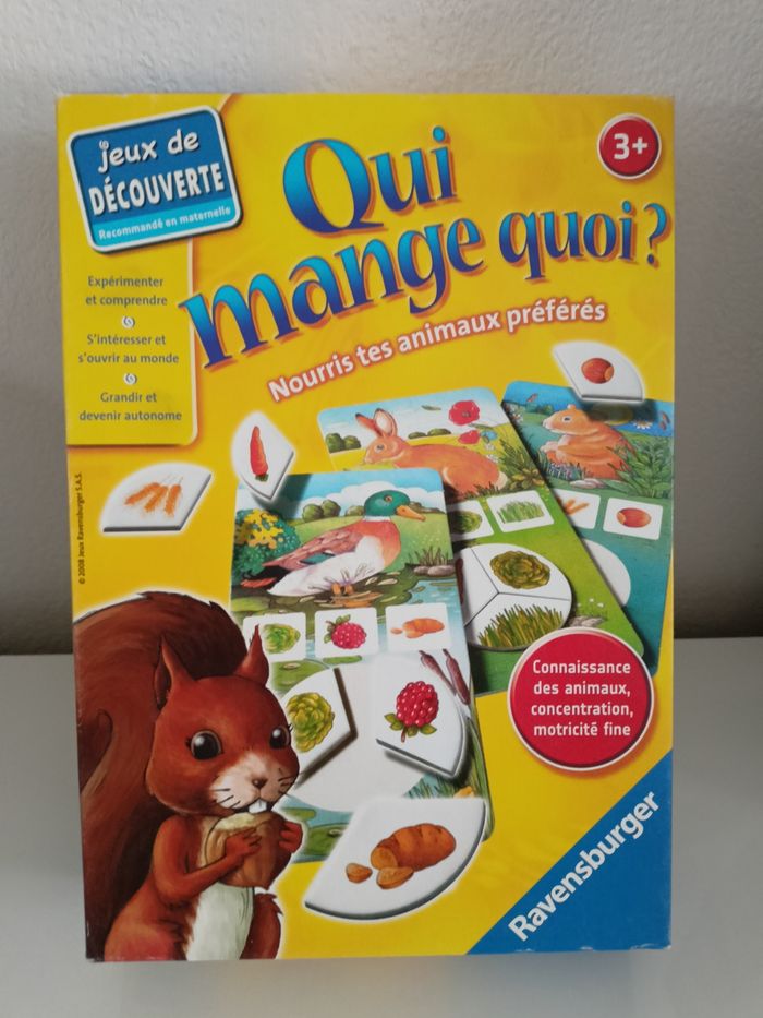 Qui mange quoi ravensburger complet