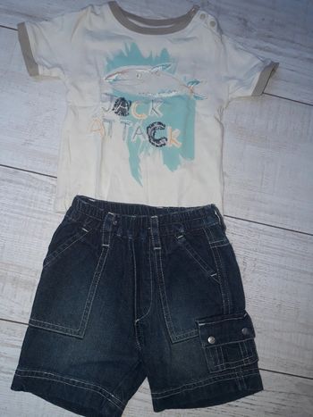 Short et tee shirt dpam du pareil au même