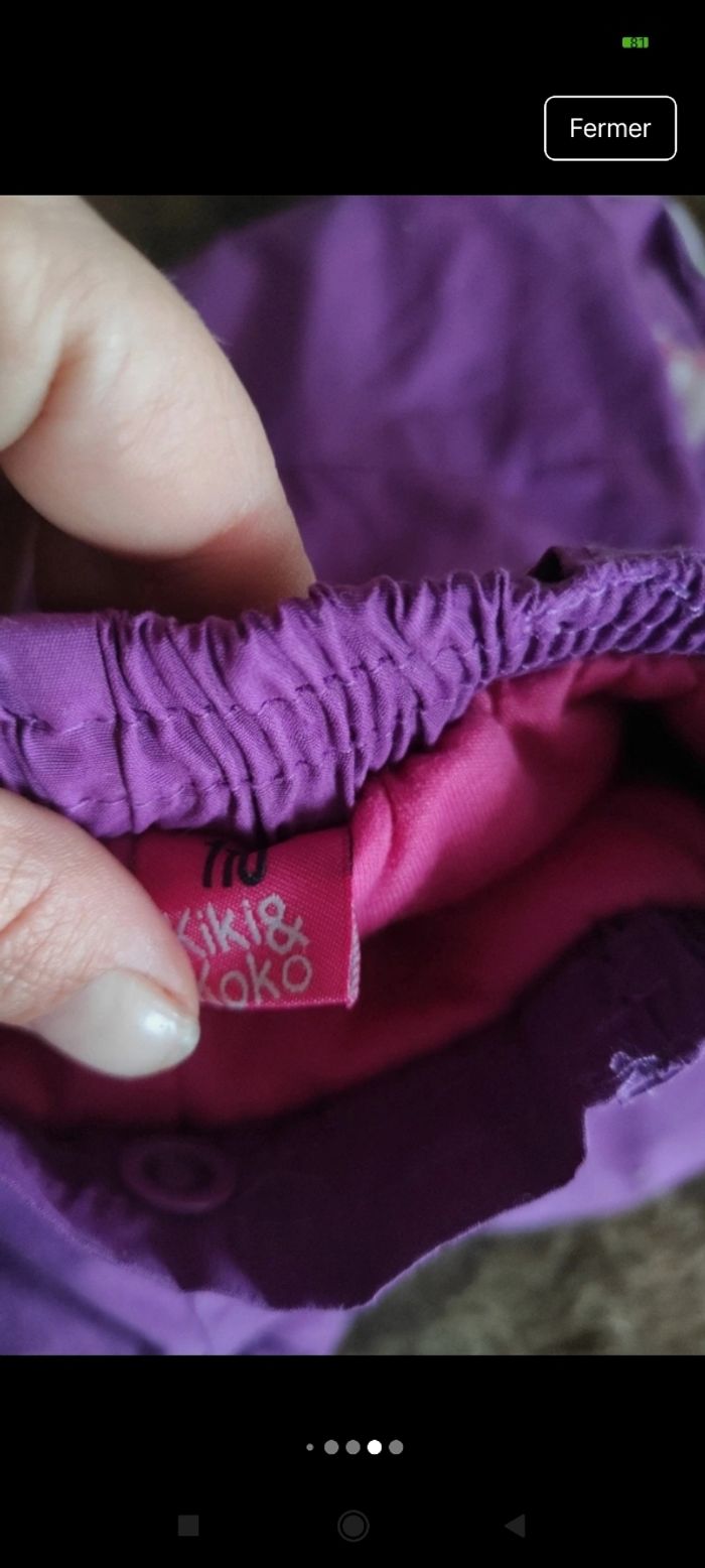 Très beau pantalon neige e12 - photo numéro 5