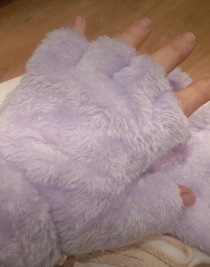 Gants mitaines pattes de chat chien ours - photo numéro 2