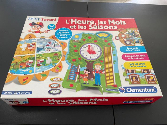 L’heure les mois les saisons