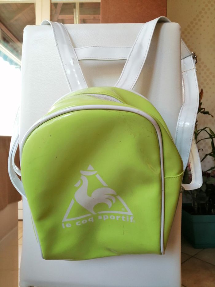 Sac à dos vert anis Le Coq Sportif Le Coq Sportif Beebs by Kiabi