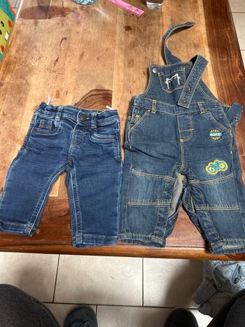 Salopette + un jean 
