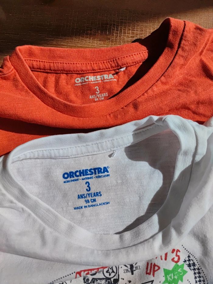Lot de 2 tee-shirts ML 3 ans - photo numéro 4