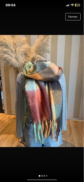 Écharpe au couleur d’automne