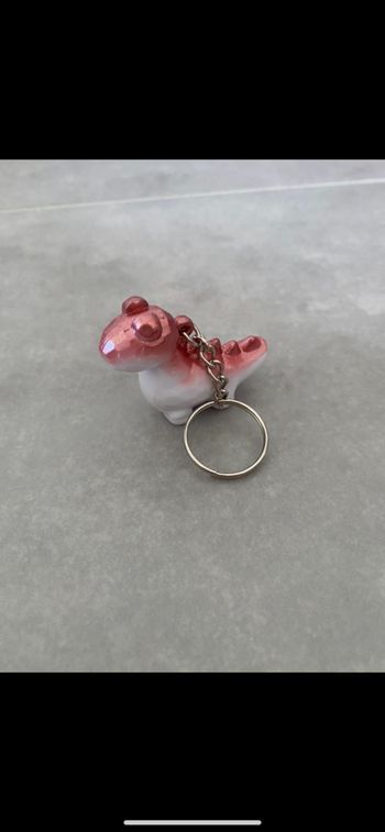 Porte clé Dinosaure girly