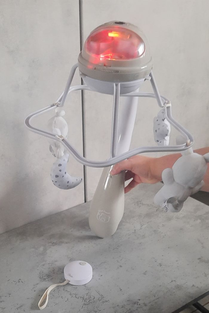 Mobile pour lit bébé,  arc en ciel - photo numéro 3