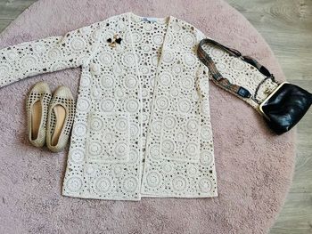 Kimono vest blazer crochet Zara