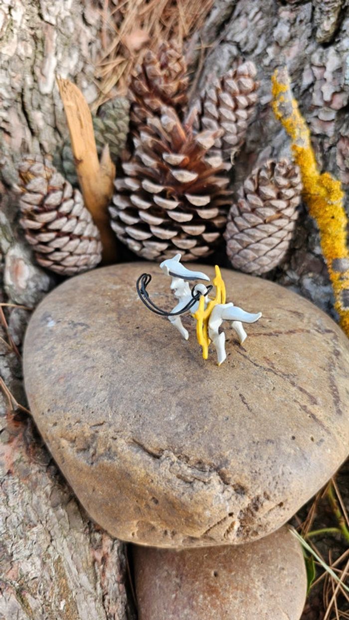 Super figurine Pokemon Nintendo Arceus porte clé - photo numéro 4