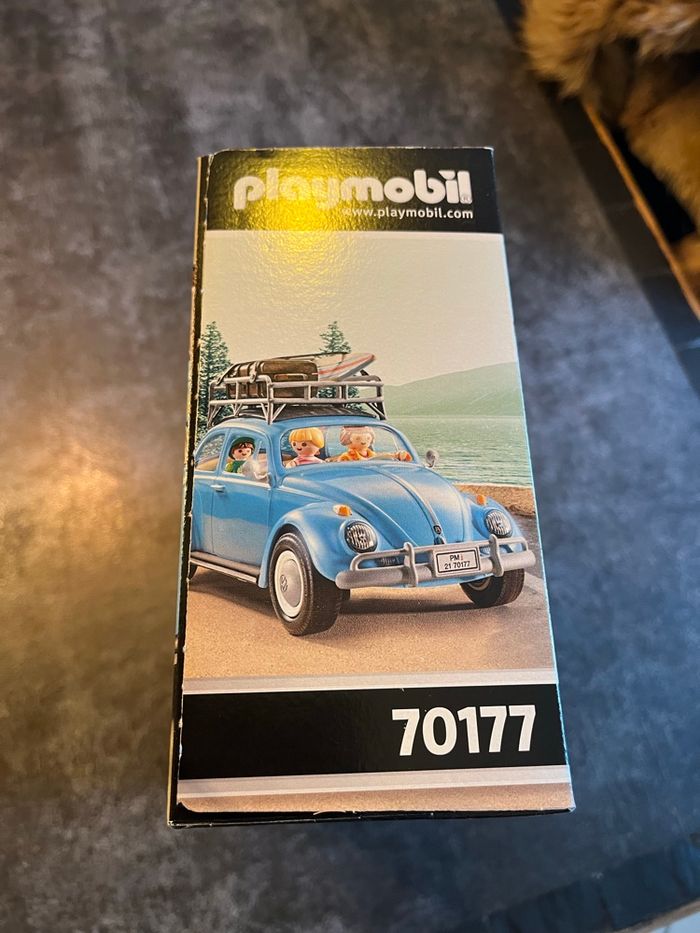 Coccinelle Volkswagen bleu playmobil neuf scellé - photo numéro 3