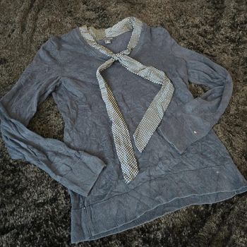 Pull léger col v tommy hilfiger