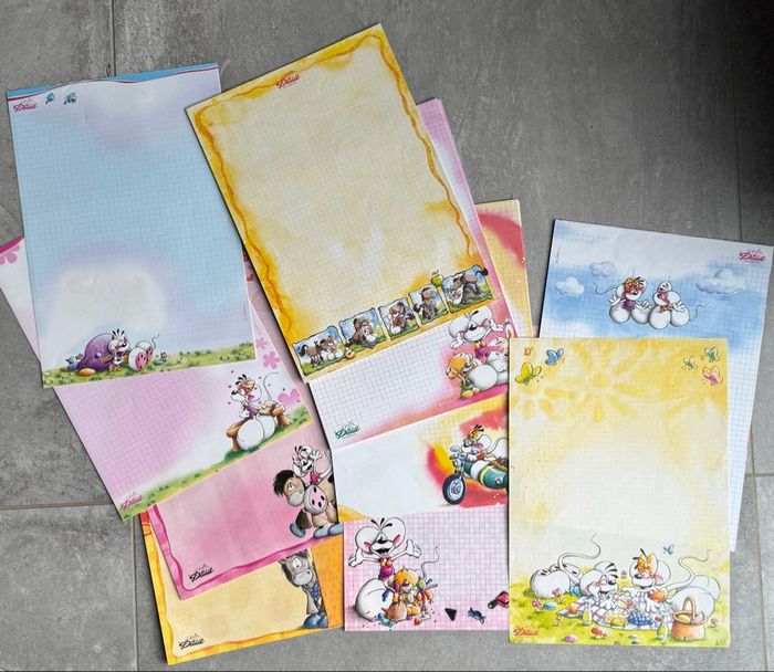 Lot de 10 feuilles Diddl - photo numéro 3
