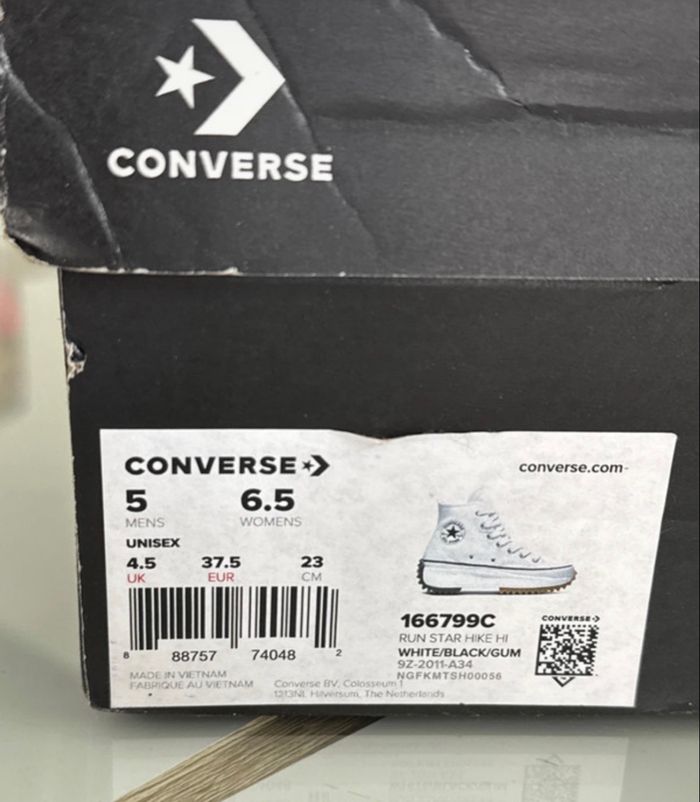 Converse run star hike hi 37,5. Neuves - photo numéro 8