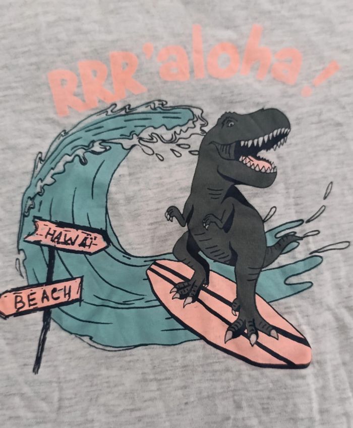 Tee shirt dinosaure. 3 Ans. In extenso. - photo numéro 3