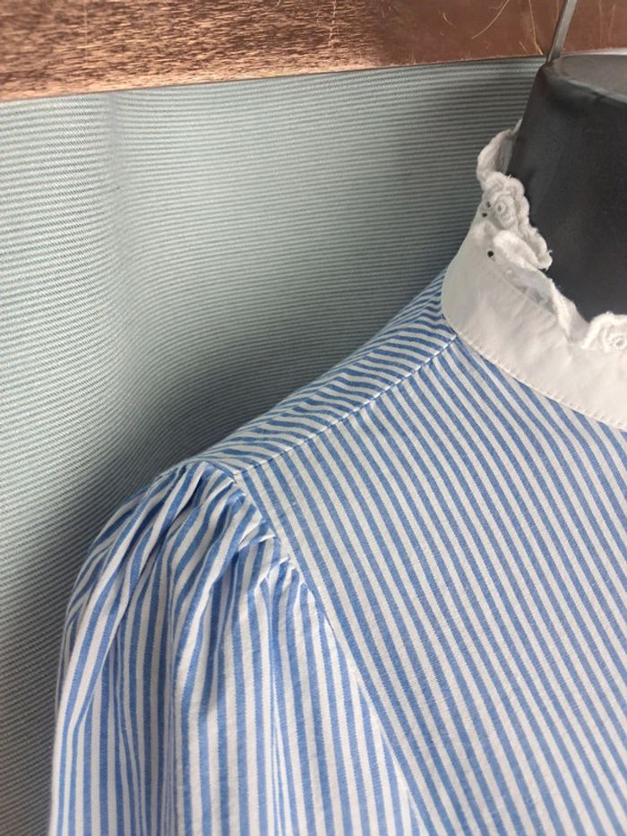 Cerise blue chemise T 36/38 en tbe - photo numéro 4
