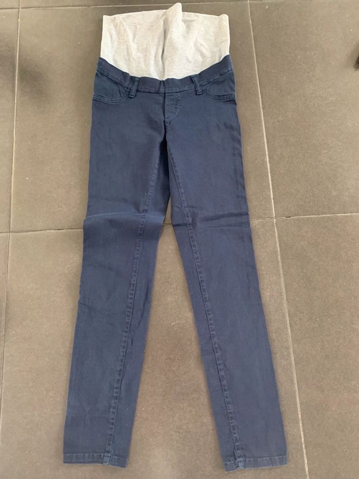 Jean bleu grossesse taille 36