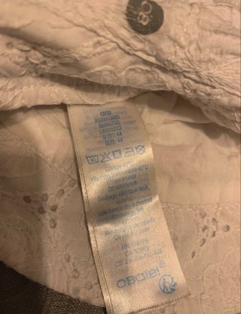 Chapeau bob broderie anglaise