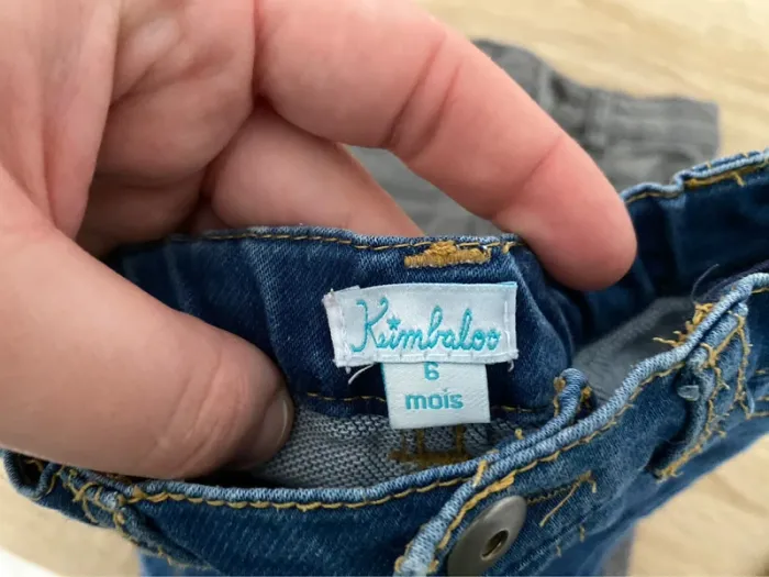 Lot de 2 pantalons bébé 6 mois - photo numéro 3