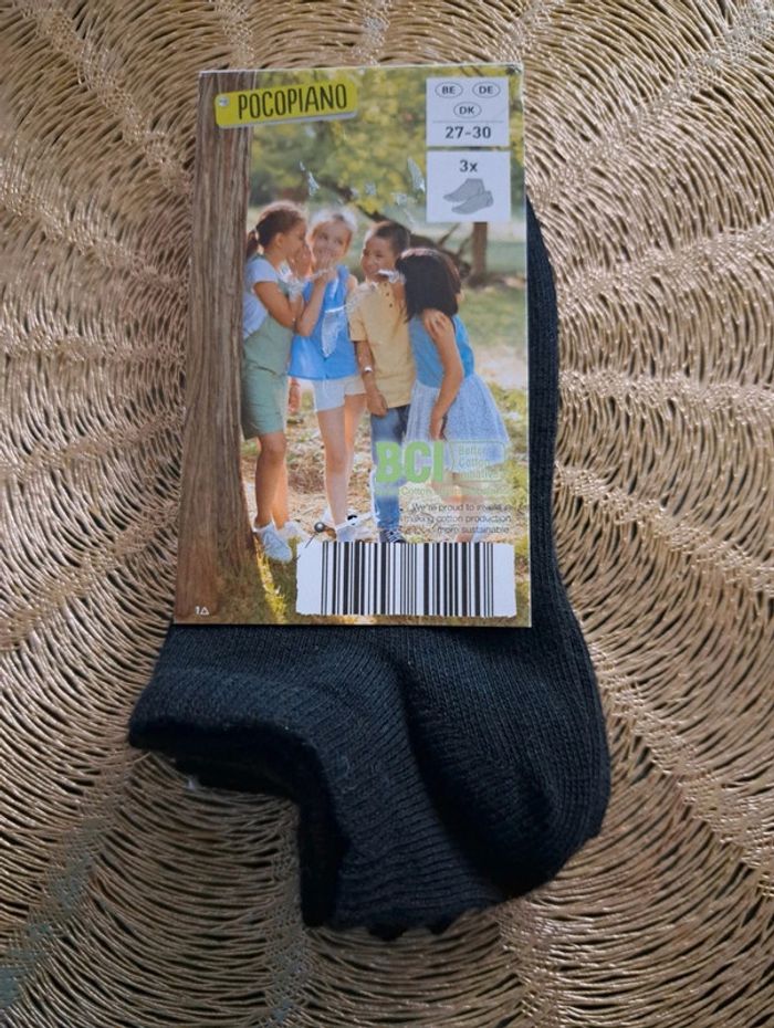 Lot de 3 paires de chaussettes courtes p.27-30