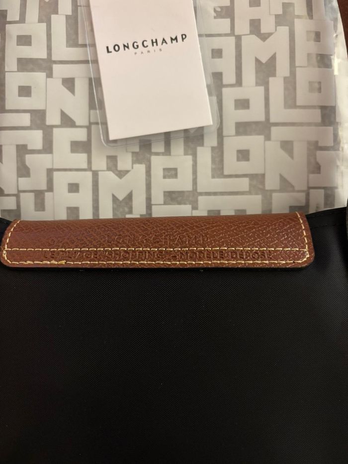 Sac long champs taille L noir et marron - photo numéro 6