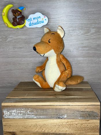 DIV230 doudou renard 🦊 hachette