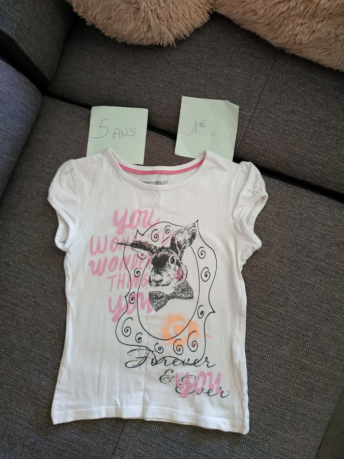 Tee-shirt 5 ans