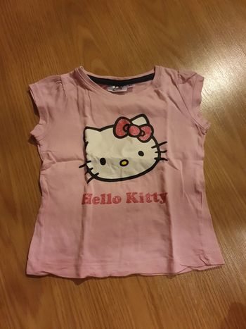 tee shirt rose hello kitty