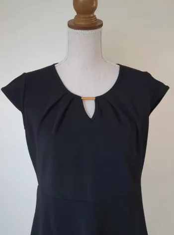 Robe noire manches courtes R.P Tamar Taille 36