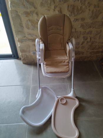Chaise haute évolutive
