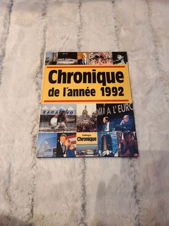 Chronique de l'année 1992