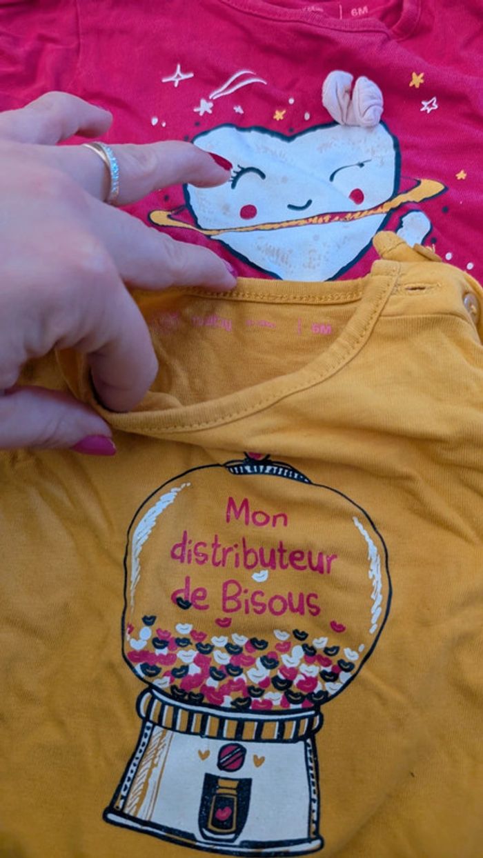 Lot de 3 tee shirt - photo numéro 2