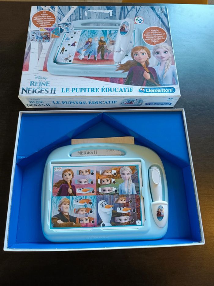 Le Pupitre Educatif LA REINE DES NEIGES - CLEMENTONI - photo numéro 5