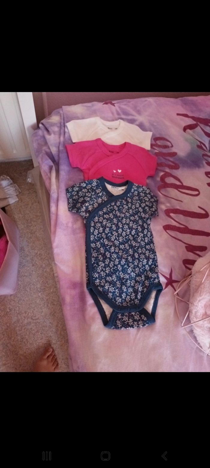 Body manche courte jamais porter