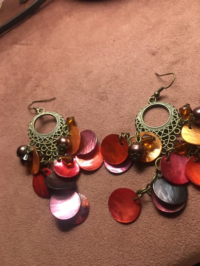 Boucles d’oreilles vintage - photo numéro 6