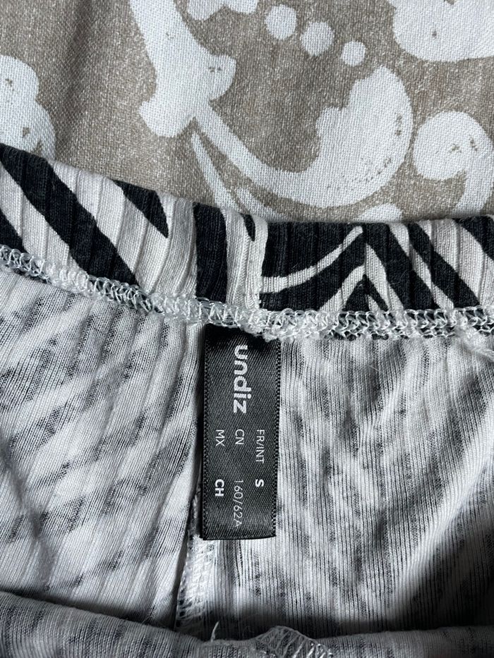 Mini short pyjama zèbre Undiz - photo numéro 2