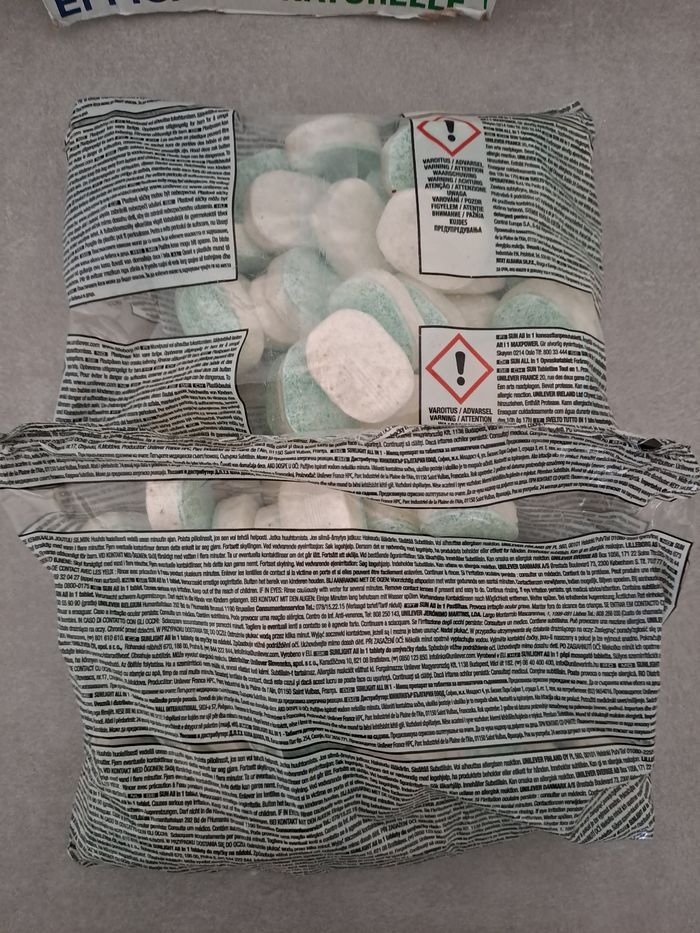Lot 86 tablettes lave-vaisselle Sun Tout en 1 (sans carton) - photo numéro 3