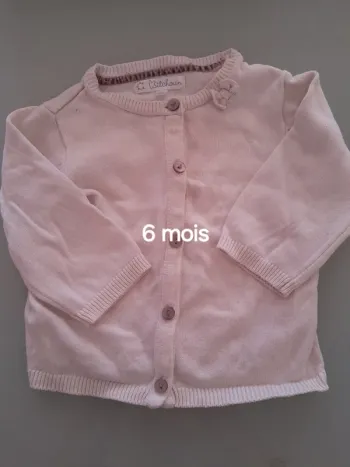 Gilet fille 6 mois