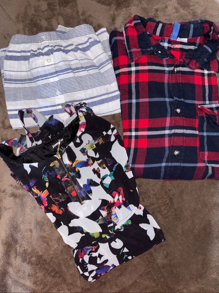 Lot de 3 vêtements femme taille M en très bon état