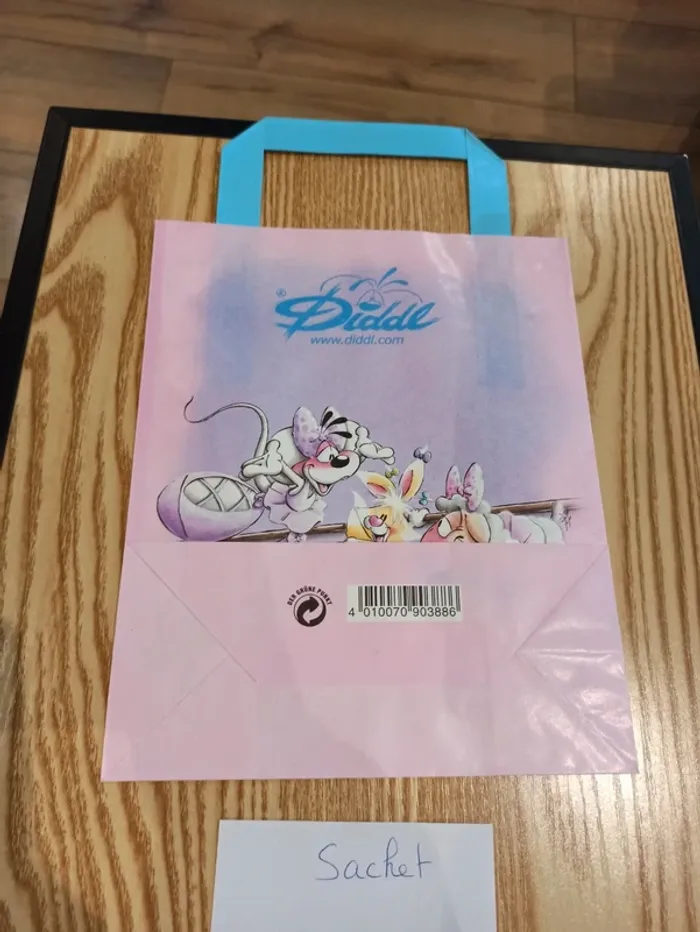 Sachet en papier Diddl A5 avec anses 13 1,50€ - photo numéro 2