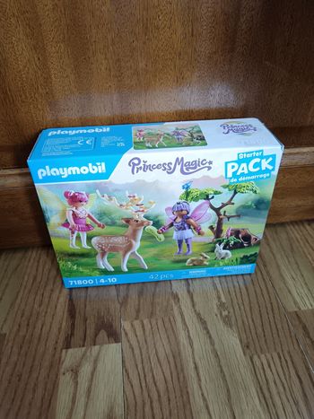 Playmobil Duo de fées avec animaux de la forêt enchantée 71800 Neuf
