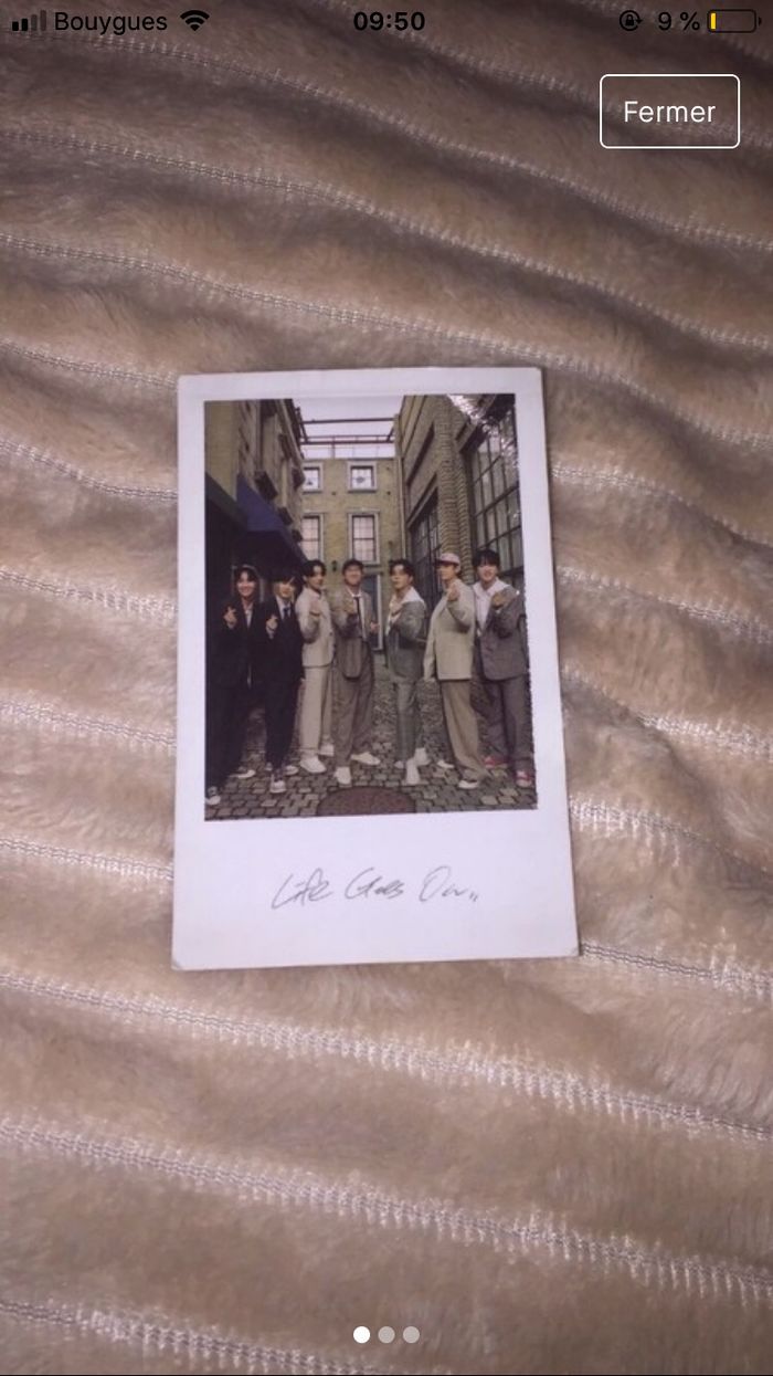 photocard bts