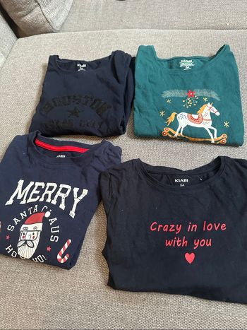 Lot de 4 teeshirt