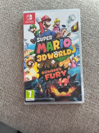 Jeu switch super Mario 3D World Bowser's Fury 