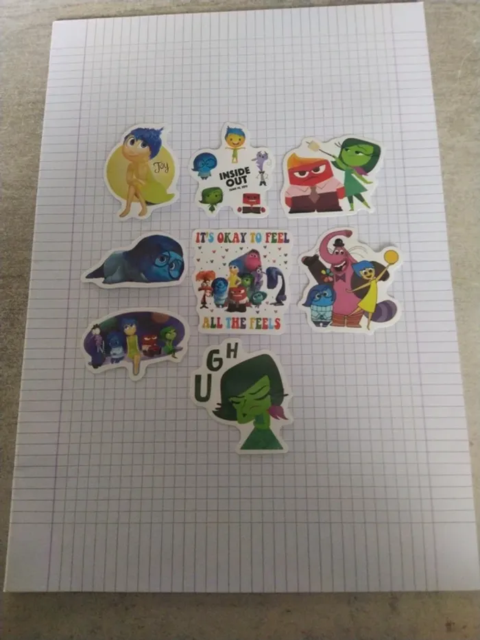Lot stickers vice versa (lot G)