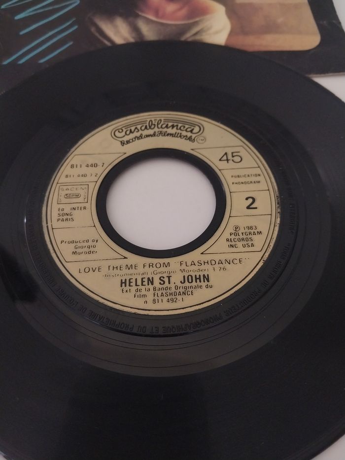 Vinyle 45T - Flashdance / Irene Cara - What a Feeling - photo numéro 9