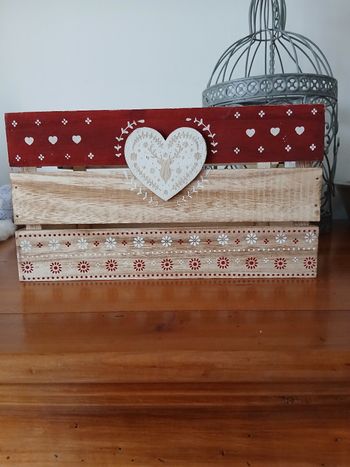 Neuf: Caisse/Casier en bois *gamme montagne 